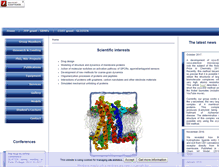 Tablet Screenshot of biomodellab.eu